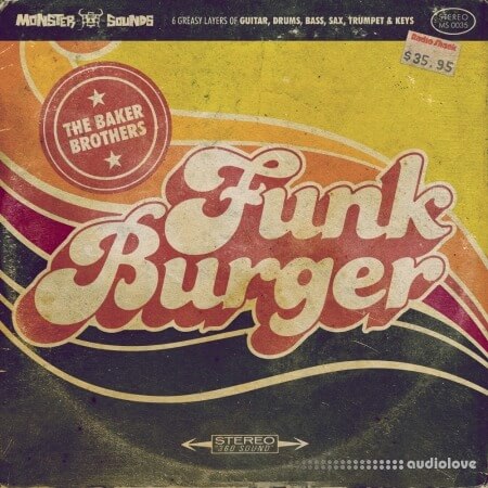 Monster Sounds The Baker Brothers Vol.4 Funk Burger