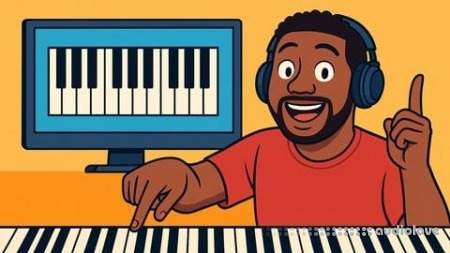 Udemy Piano in One Month! (Playing the Easy Way) (JAZZ RNB GOSPEL)
