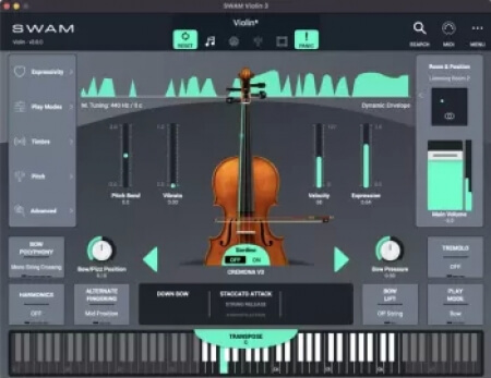 Audio Modeling SWAM Solo String V3