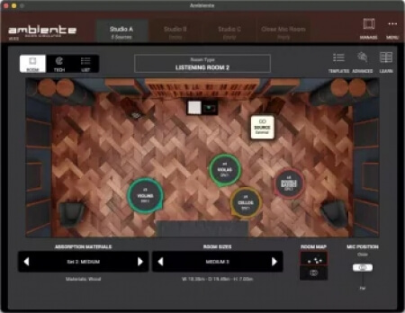 Audio Modeling SWAM Ambiente