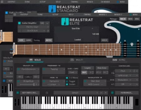 MusicLab RealStrat 5 Source Bank