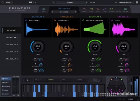 Sound Particles GrainDust