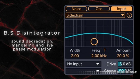B.S Audio Tools B.S Disintegrator Sound Degradation And Live Phase Modulation Device
