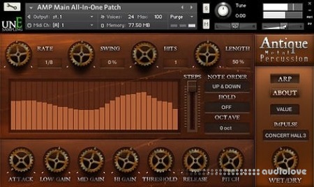 unEarthed Sampling Antique Metal Percussion