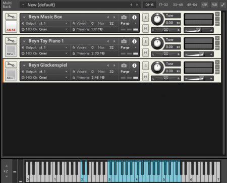 Reyn Toy Instrument Samples