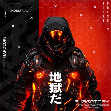 Vortex Samples Purgatory Hard Techno Presets for Vital