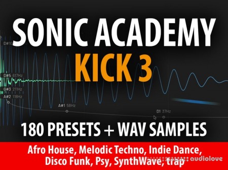 Andi Vax Sonic Academy Kick 3 180 Presets + WAV Samples