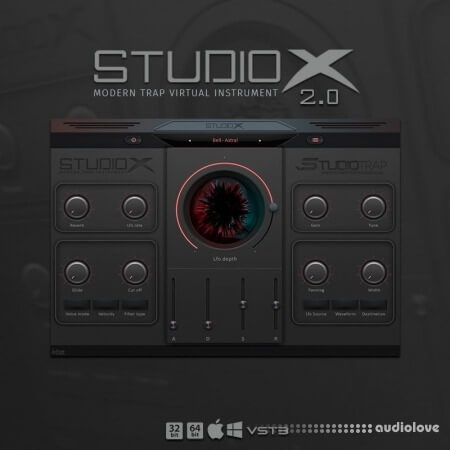 Studio Trap StudioX 2.0 Modern Trap Plugin Instrument