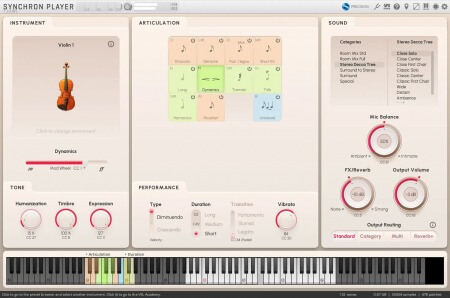 Vienna Symphonic Library Synchron Solo Violin 1 Full for Synchron Player