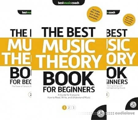 The Best Music Theory Books for Beginners (3 book series)