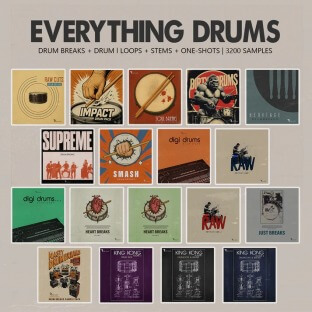 Retro Loops Everything Drums (One-Shots and Drum Breaks)