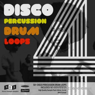 Never Enough Samples Disco Percussion Drum Loops Vol.4