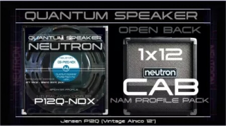 Neutron Studios NDX Quantum Speaker pack QS-P12Q-NDX NAM Profiles