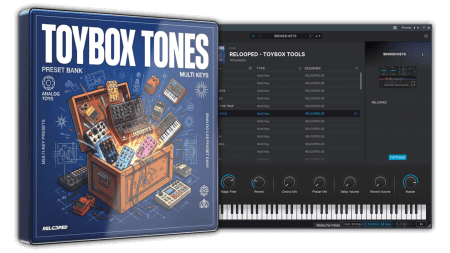 Relooped ToyBox 100 Analog Lab Preset Bank