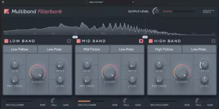 AIR Music Technology AIR Multiband Filterbank
