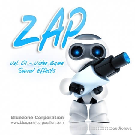 Bluezone Corporation Zap 01 Video Game Sound Effects