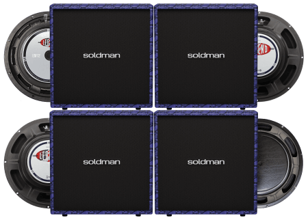 Audio Assault Seacow Cabs SOLDMAN 412ST US Amp Locker Cabs