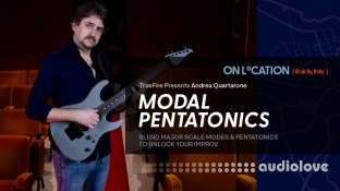 Truefire Andrea Quartarone's On Location Modal Pentatonics