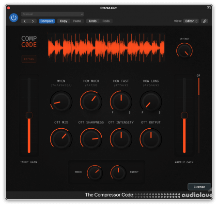 Cr8ive Audio The Compressor Code