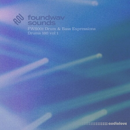 foundwav sounds FWS001 Drum and Bass Expressions Drums 160 Vol 1