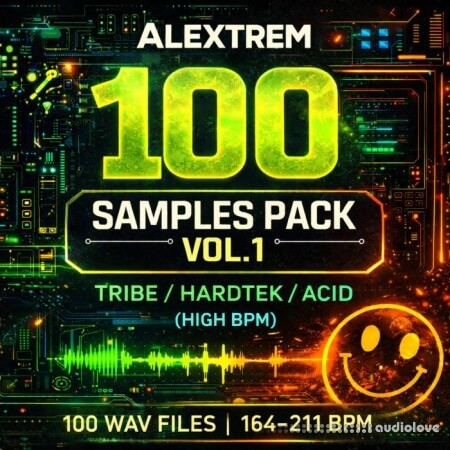 Alextrem 100 Samples Pack Vol.1 (Tribe / Hardtek / Acid)