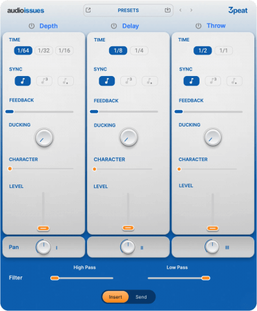 Audio Issues Threepeat