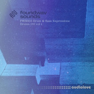foundwav sounds FWS003 Drum and Bass Expressions Drums 170 Vol 1