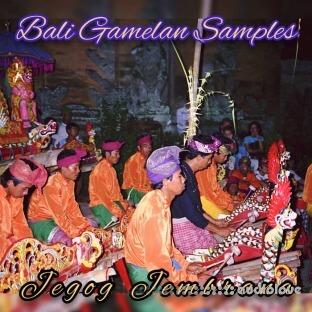 Bali Gamelan Samples Jegog Jembrana, Balinese Gamelan Sample Pack