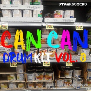 Stankysocks Can Can Drum Kit Vol.8