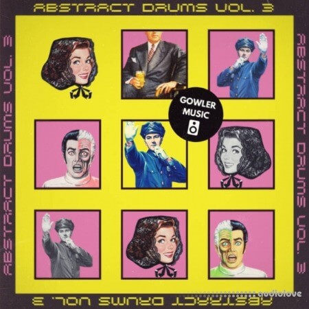 GowlerMusic Abstract Drums Vol.3 Royalty Free Sample Pack #gm0105