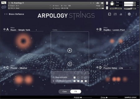 Sample Logic Arpology Strings