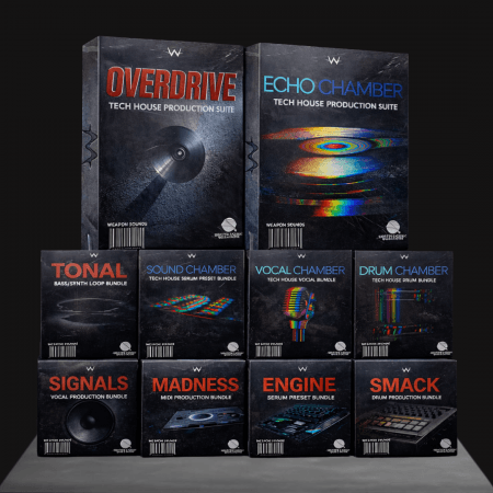 Weapon Sounds Overdrive x Echo Chamber Production Suite Bundle