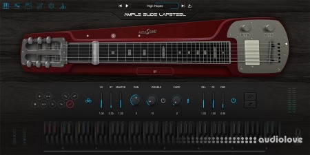 Ample Sound Ample Slide Lapsteel