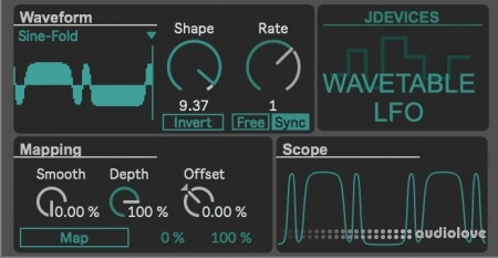 JDevices WavetableLFO