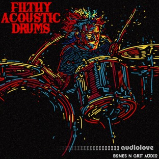 Bones N Grit Audio Filthy Acoustic Drums