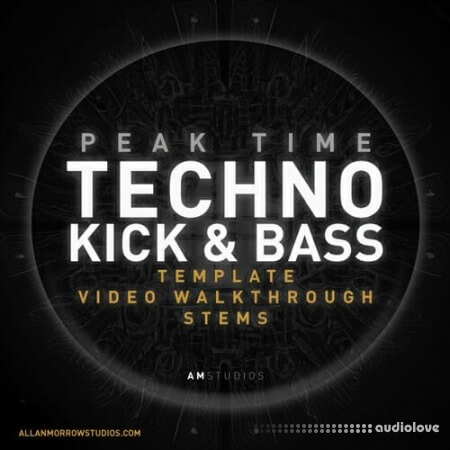 Allan Morrow AM Studios Peak Time Techno Kick and Bass Ableton Template