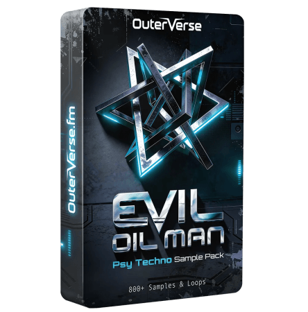 OuterVerse Evil Oil Man Psy Techno Sample Pack