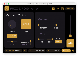 Sketch Audio Fuzz Droid