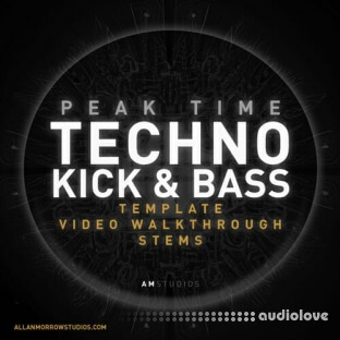 Allan Morrow AM Studios Peak Time Techno Kick and Bass Ableton Template
