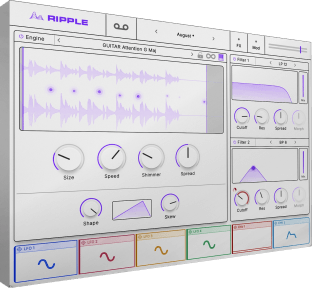 Cymatics RIPPLE Granular Texture Engine