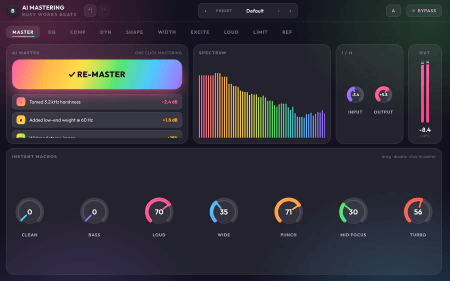 Busy Works Beats AI Mastering 8