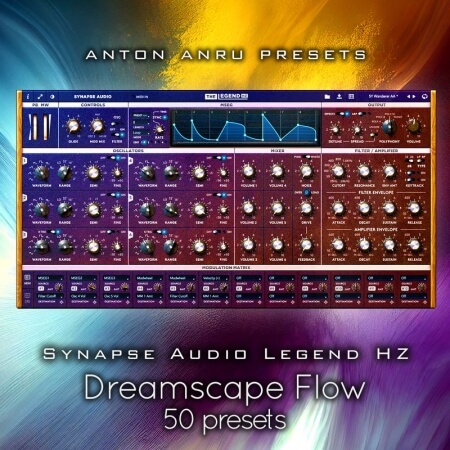 Anton Anru Presets Synapse Audio Legend HZ Dreamscape Flow