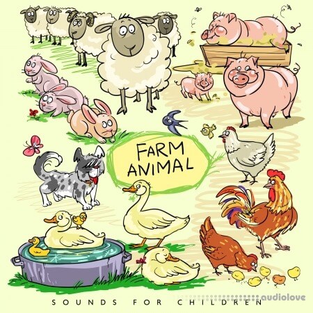 Sound Therapy Masters Farm Animal Sounds for Children