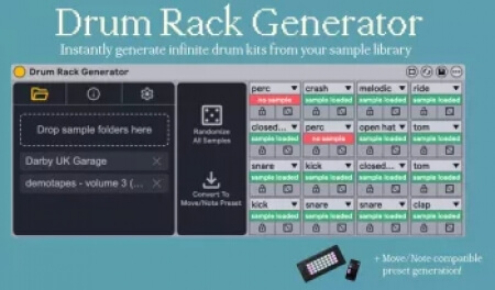 windward Drum Rack Generator