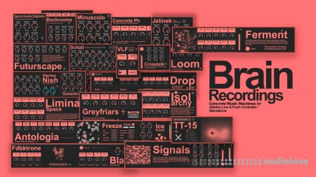 Emi liano Brain Recordings Max For Live for Ableton and Push