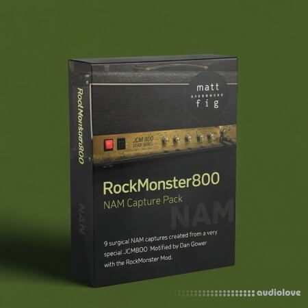 Matt Fig Fig A1 and A2 RockMonster800 NAM Capture Pack
