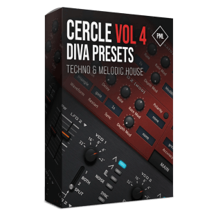 Production Music Live PML Cercle Sounds Vol.4 Diva Preset Pack for Techno and Melodic House