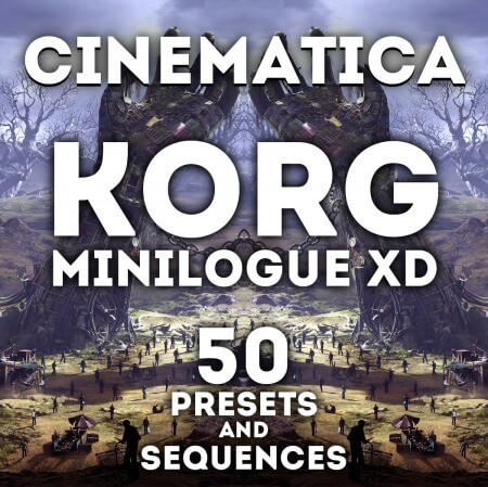 LFO Store SR Korg Minilogue XD Cinematica 50 Presets and 38 Sequences