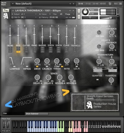 Straight Ahead Samples Layback Throwback