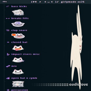 Nyli2b Girlymode Drumkit